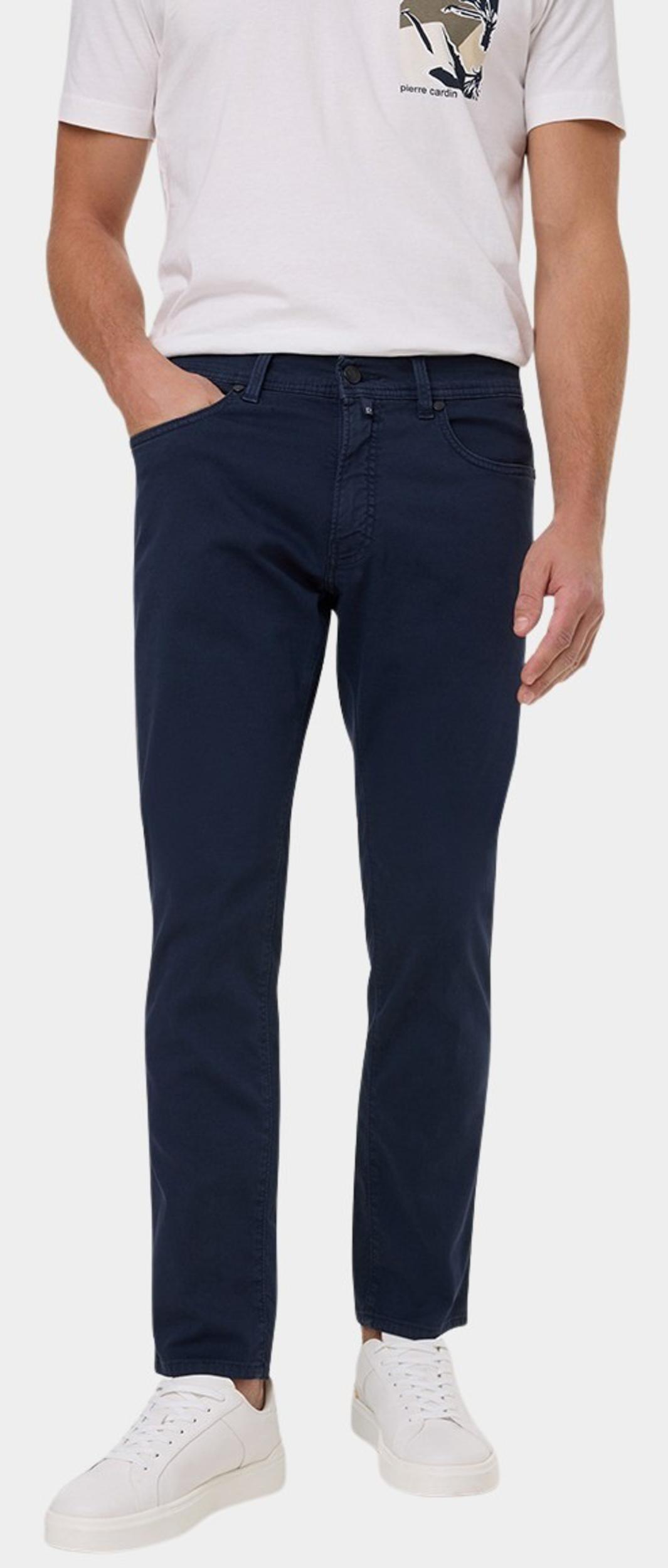 Pierre Cardin Katoenen 5-Pocket Blauw PC-Lyon C3 34540.4060/6325