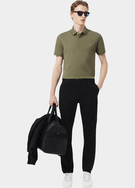 Lacoste Polo heren Groen Paris regular fit PH5522/BMY