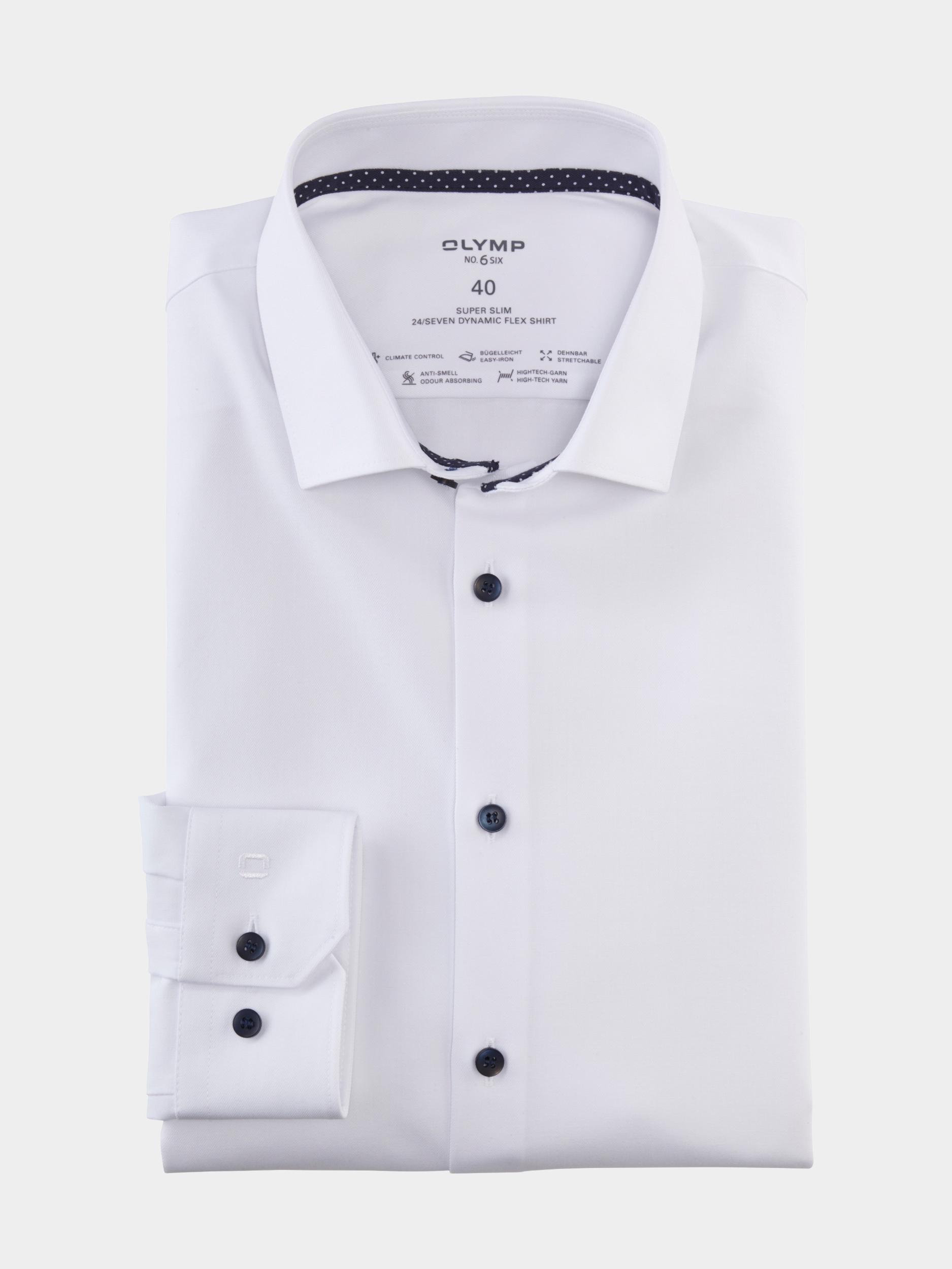 Olymp Business hemd lange mouw Wit 0754/64 Hemden 075464/00