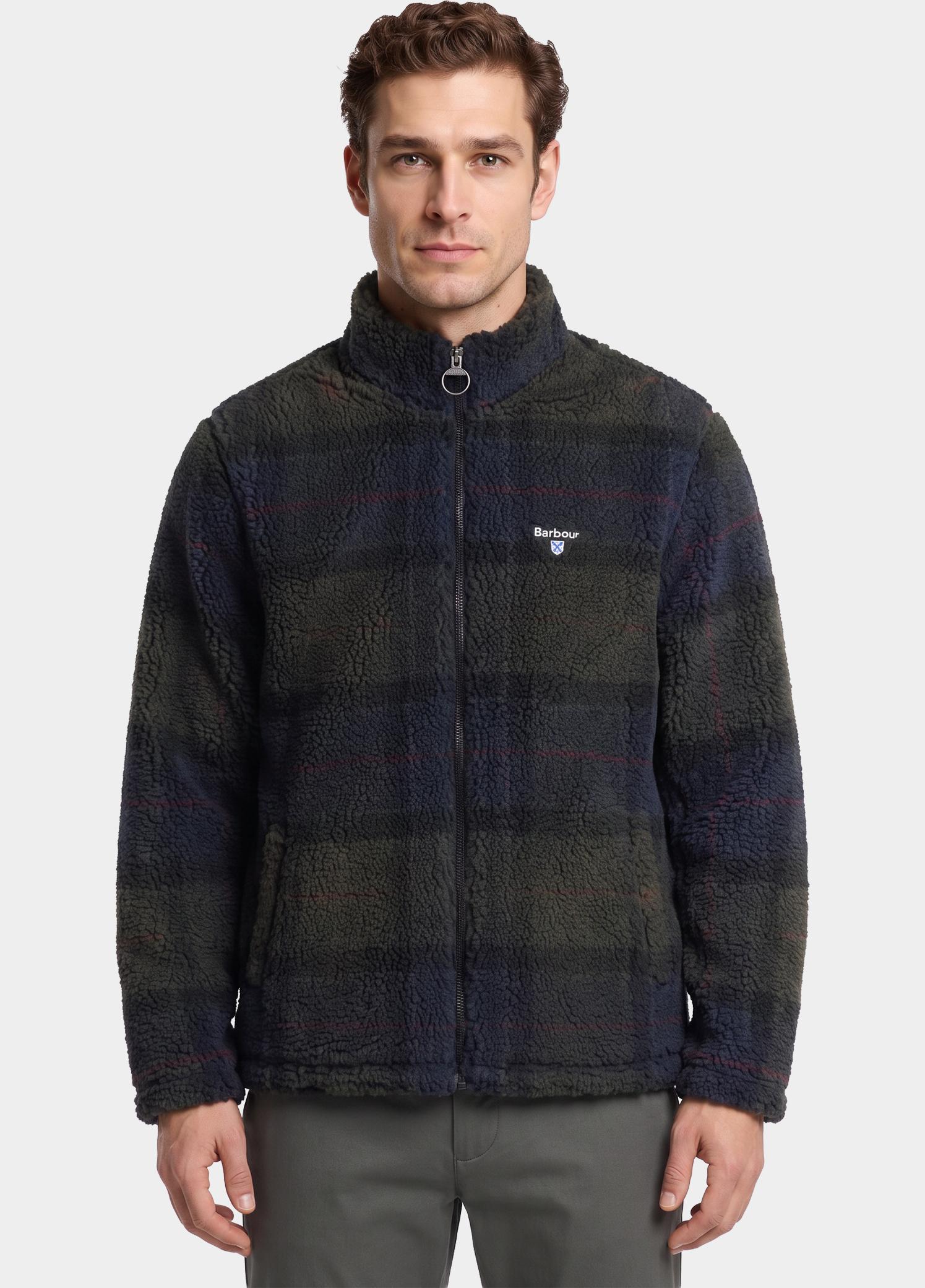 Barbour Fleece Vest heren Grijs Tartan MFL0187/TN43