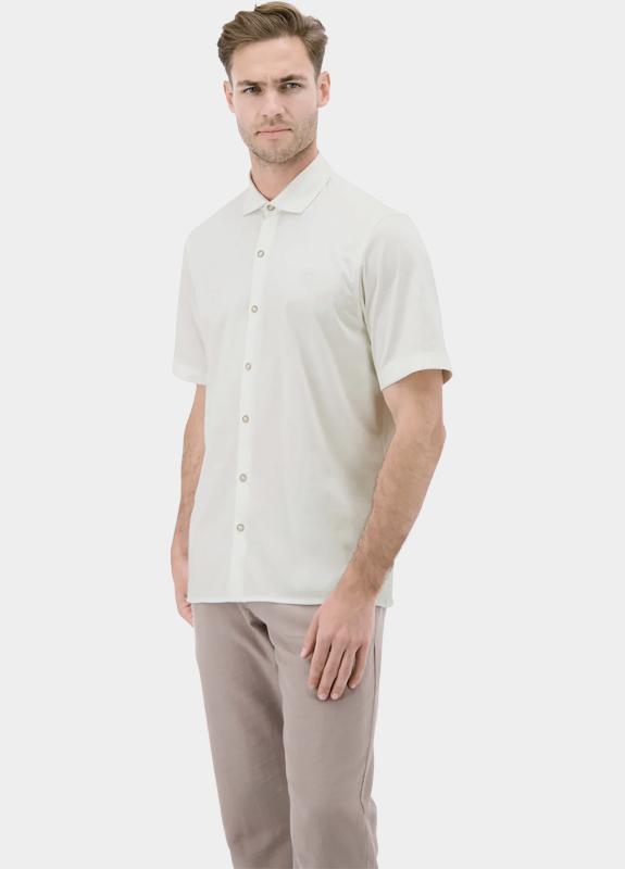 Lerros Casual hemd korte mouw Wit  2632346/103