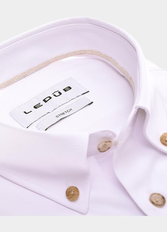 Ledub Business hemd lange mouw Wit  0143275/910-620-000