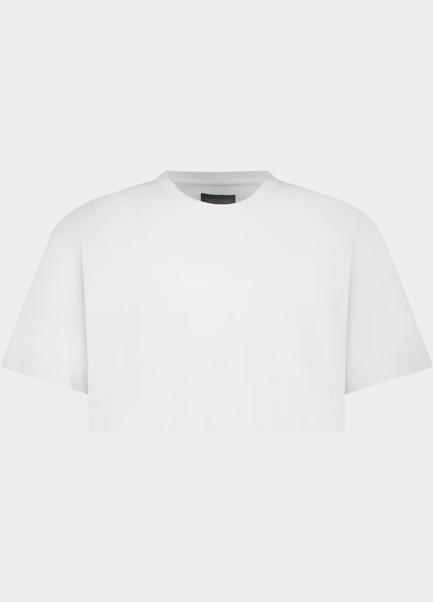 Cars Jeans T-shirt heren Wit Vanny 60351/23