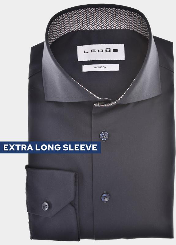 Ledub Overhemd extra lange mouw Blauw  0702087/190-480-000