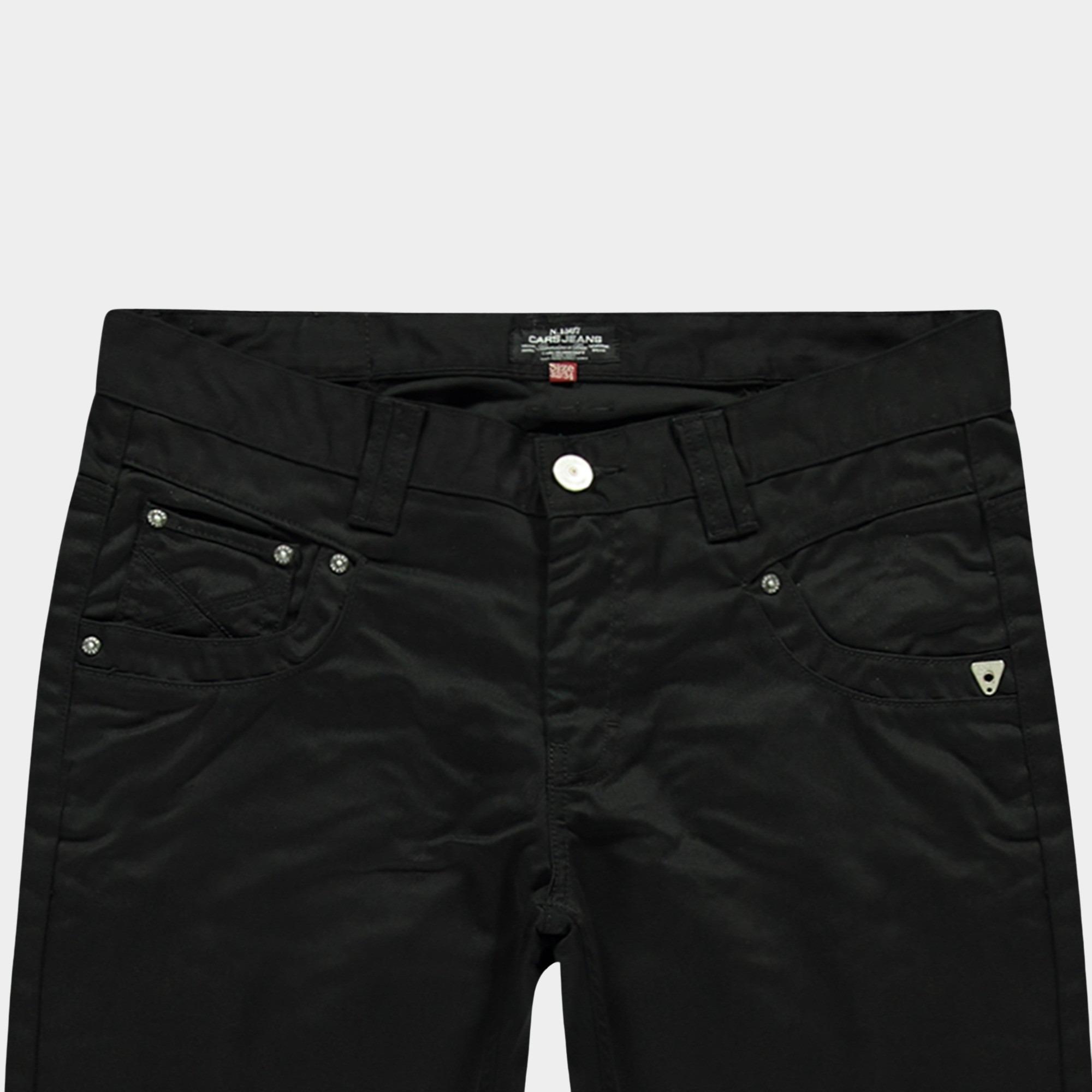 Cars Jeans Katoenen 5-Pocket Zwart Crown 74418/01
