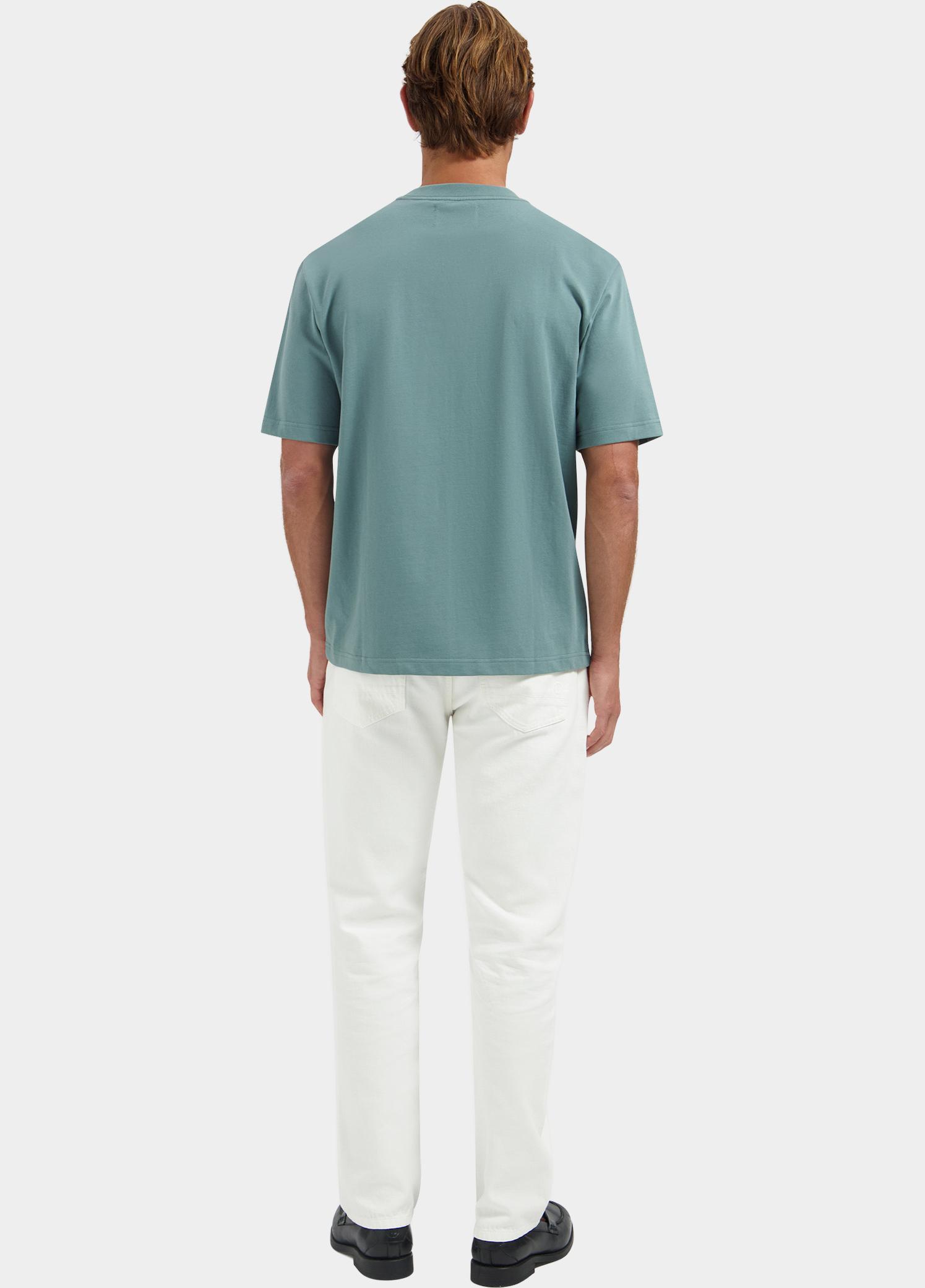 Dstrezzed T-shirt heren Blauw Collin Artwork 203550/617