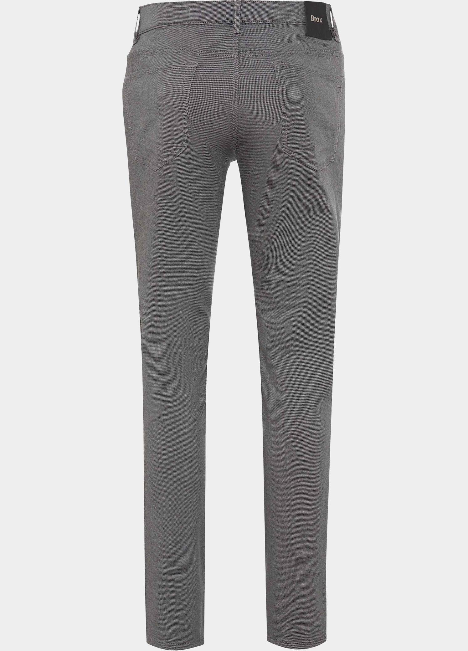 Brax Katoenen 5-Pocket Grijs STYLE.CHUCK 07-3103 07863020/05