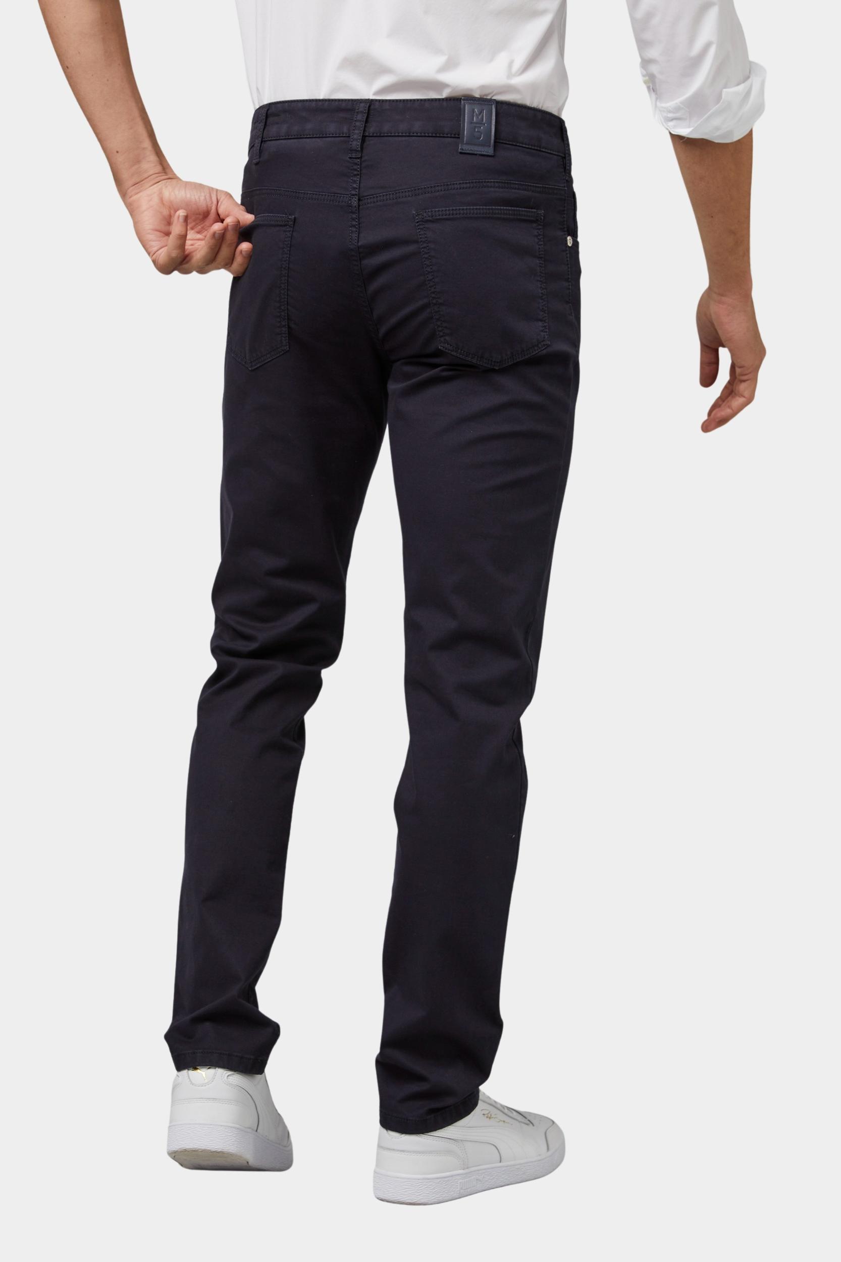 Meyer Katoenen Broek Blauw SLIM Art.9-6172 3619617200/19