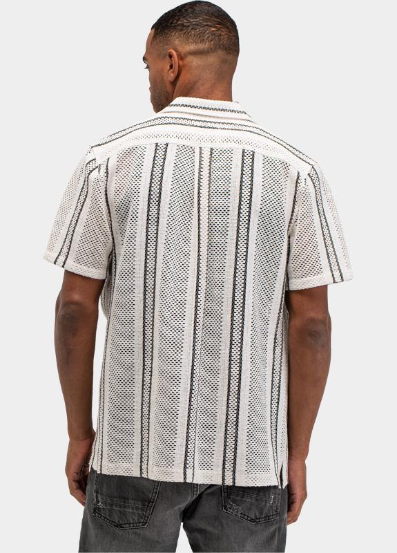 Butcher of Blue Casual hemd korte mouw Wit Alex M2614051/112