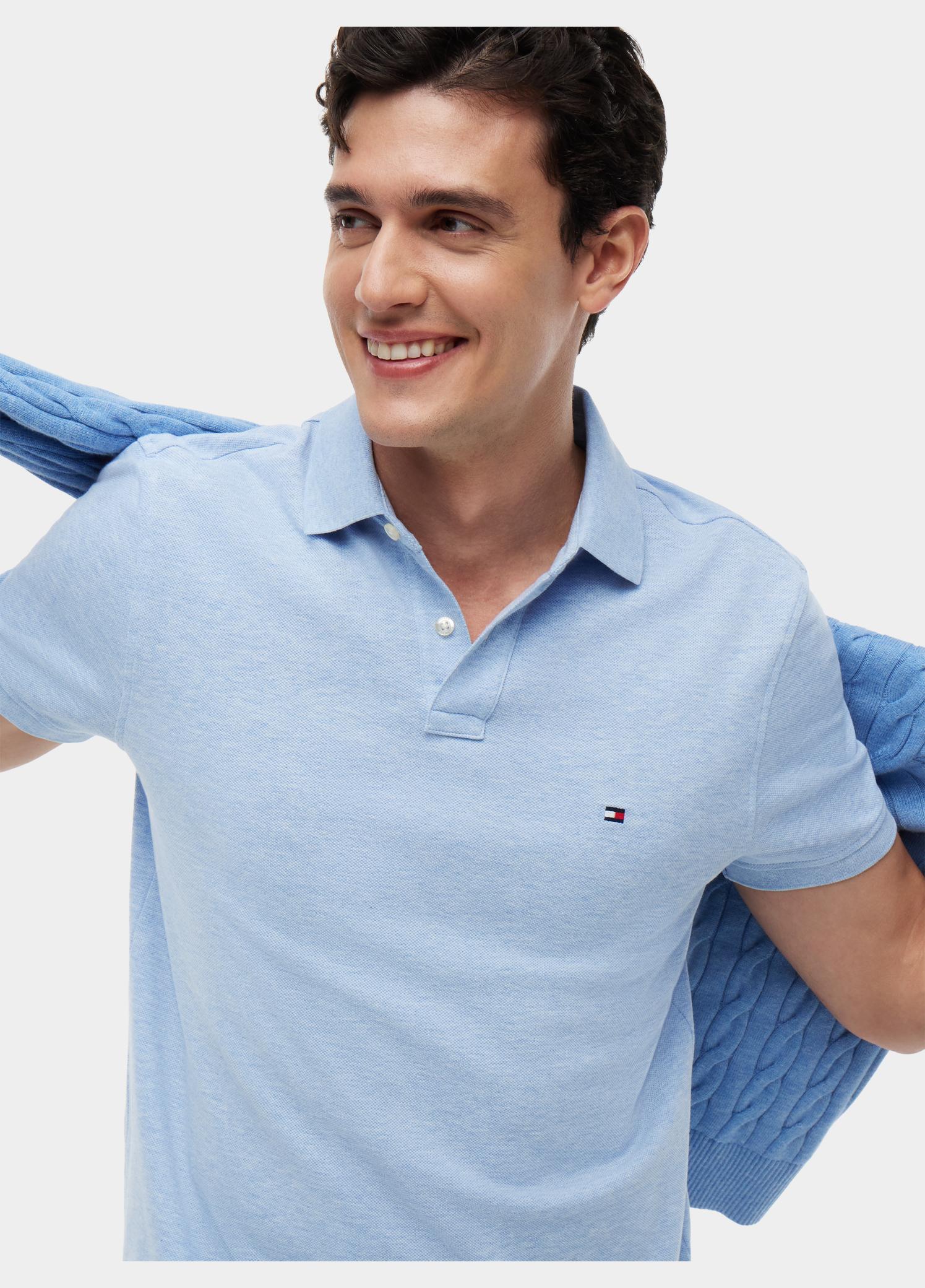 Tommy Hilfiger Polo heren Blauw 1985 REGULAR POLO MW0MW17770/DP5
