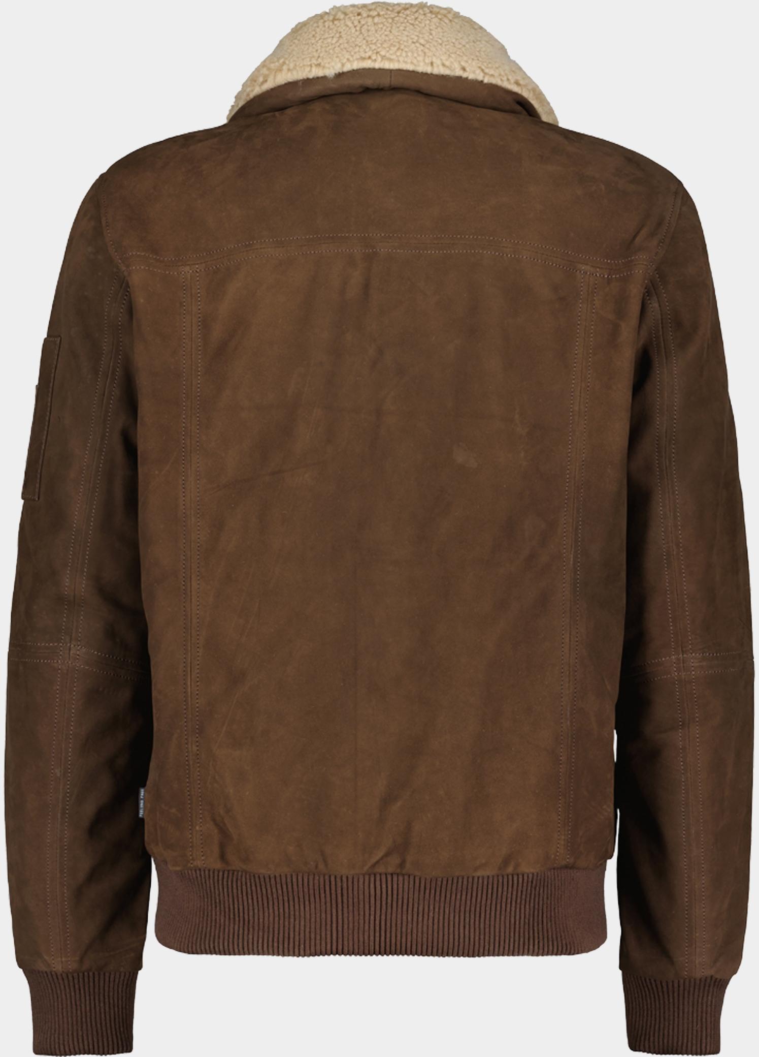 Donders 1860 Lerenjas heren Bruin Leather Jacket 52711/561