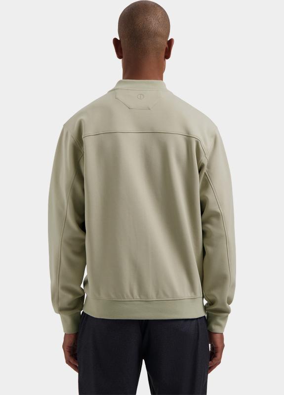 Dstrezzed Sweater heren Beige DS_Tobias Sweat Bomber 211800/251