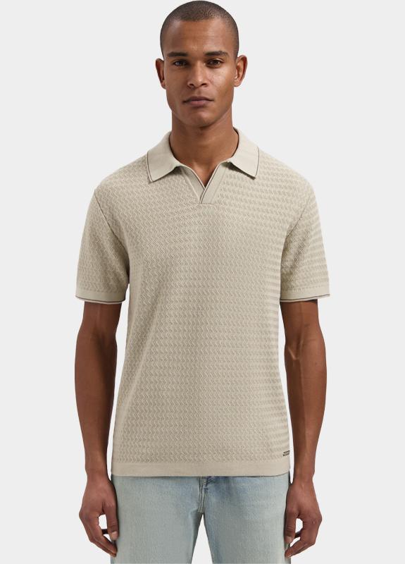 Dstrezzed Polo heren Beige DS_Noel Polo 421150/251