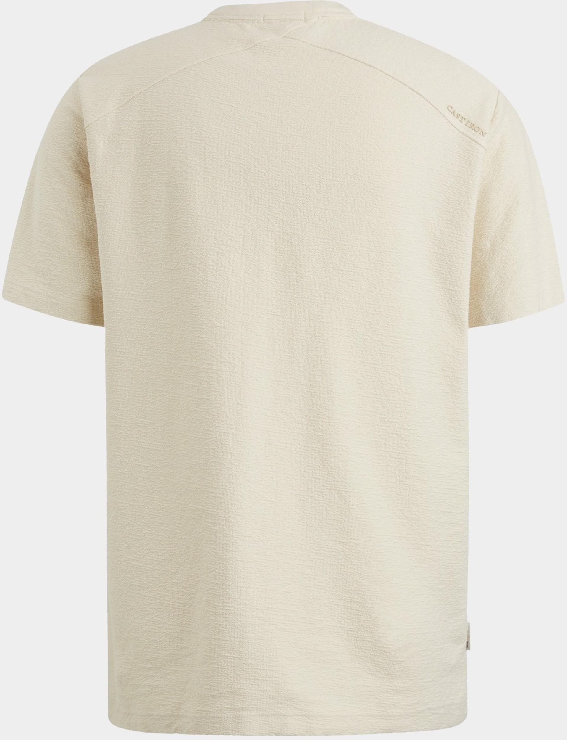 Cast Iron T-shirt korte mouw Beige Short sleeve r-neck regular f CTSS2502556/7165