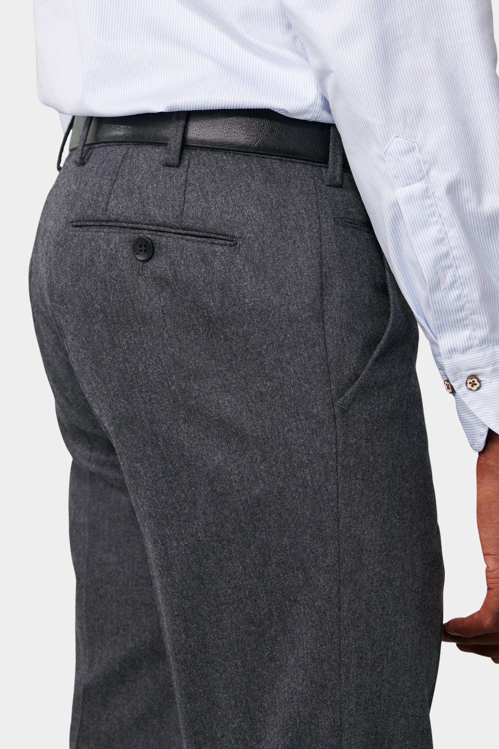 Meyer Wollen Pantalon Grijs BONN Art.2-8901 1022890100/07