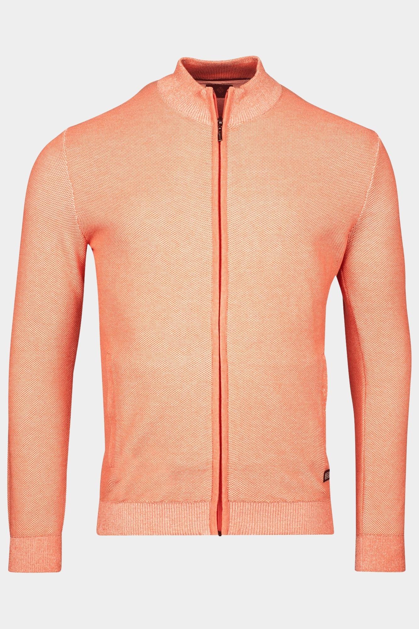 Baileys Vest Rood Cardigan Zip  all over plated 512020/325