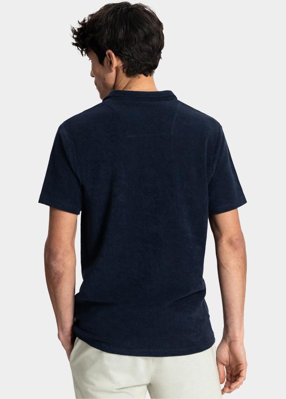 Dstrezzed Polo heren Blauw Roy Polo 240030/649