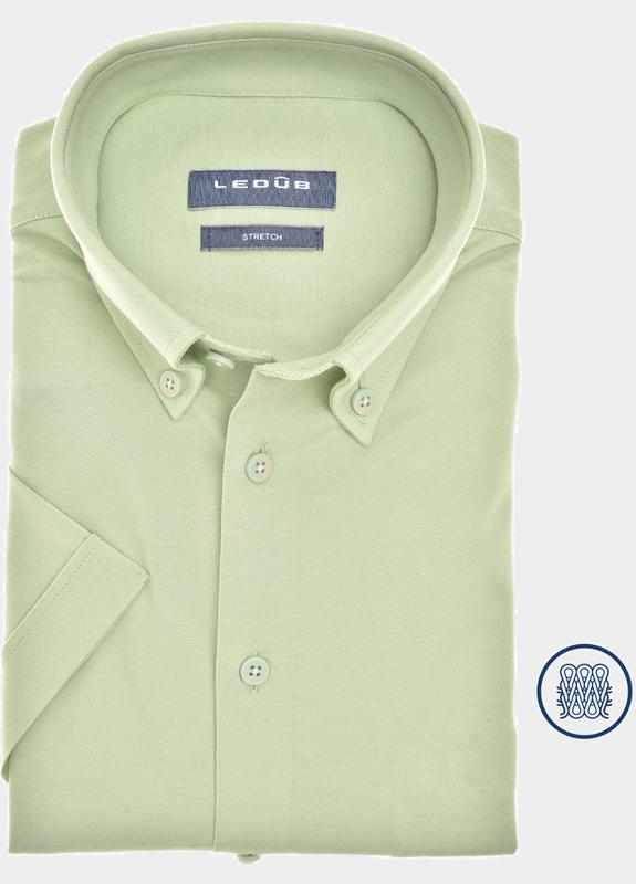 Ledub Business hemd korte mouw Groen  0142349/520-000-000