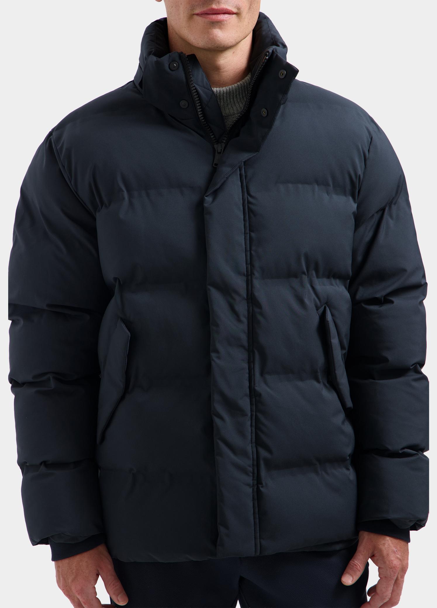 Dstrezzed Winterjas heren Blauw Brys Puffer Parka 101602/999
