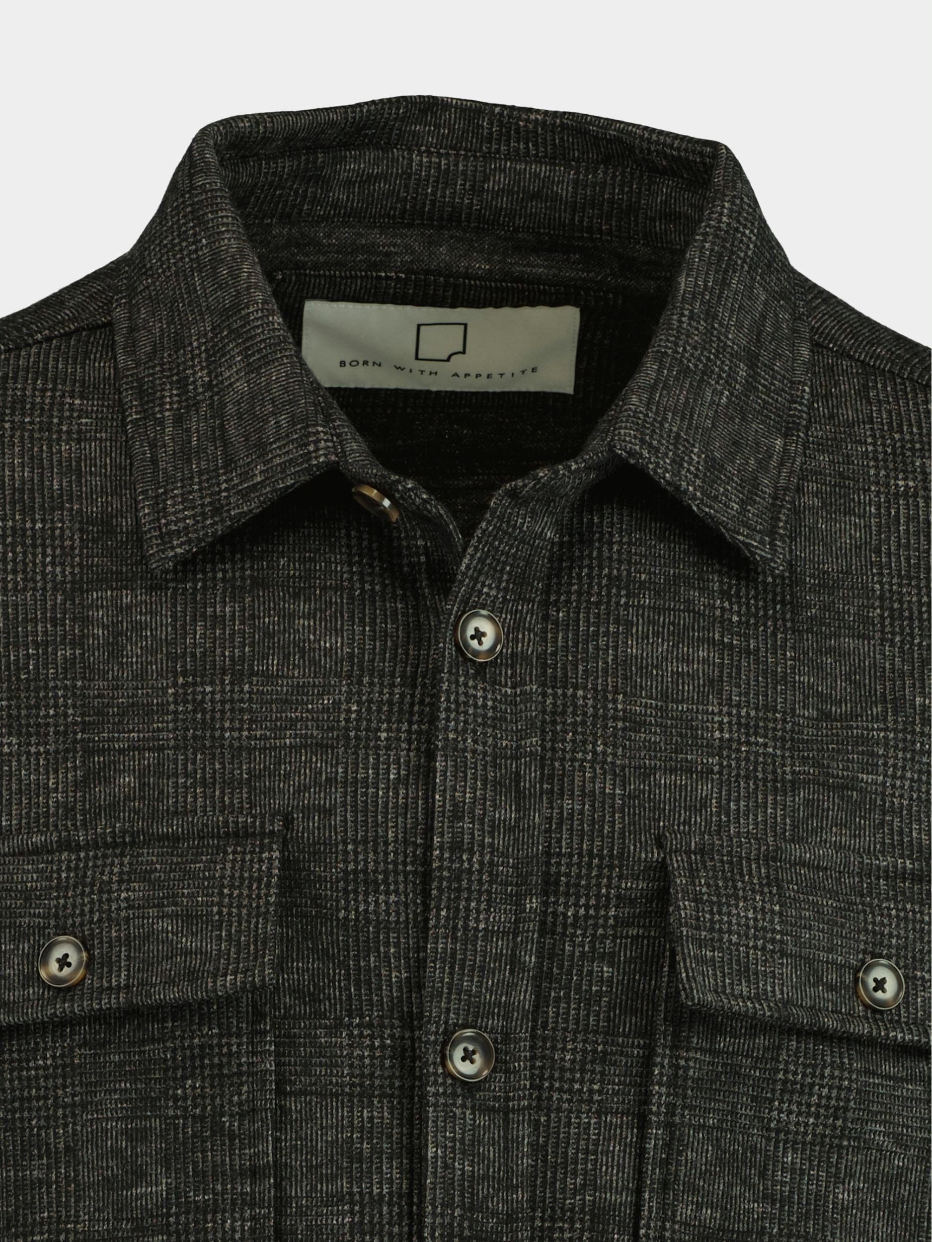 Born With Appetite Casual hemd lange mouw Grijs Liv Overshirt 22307LI52/980 antra