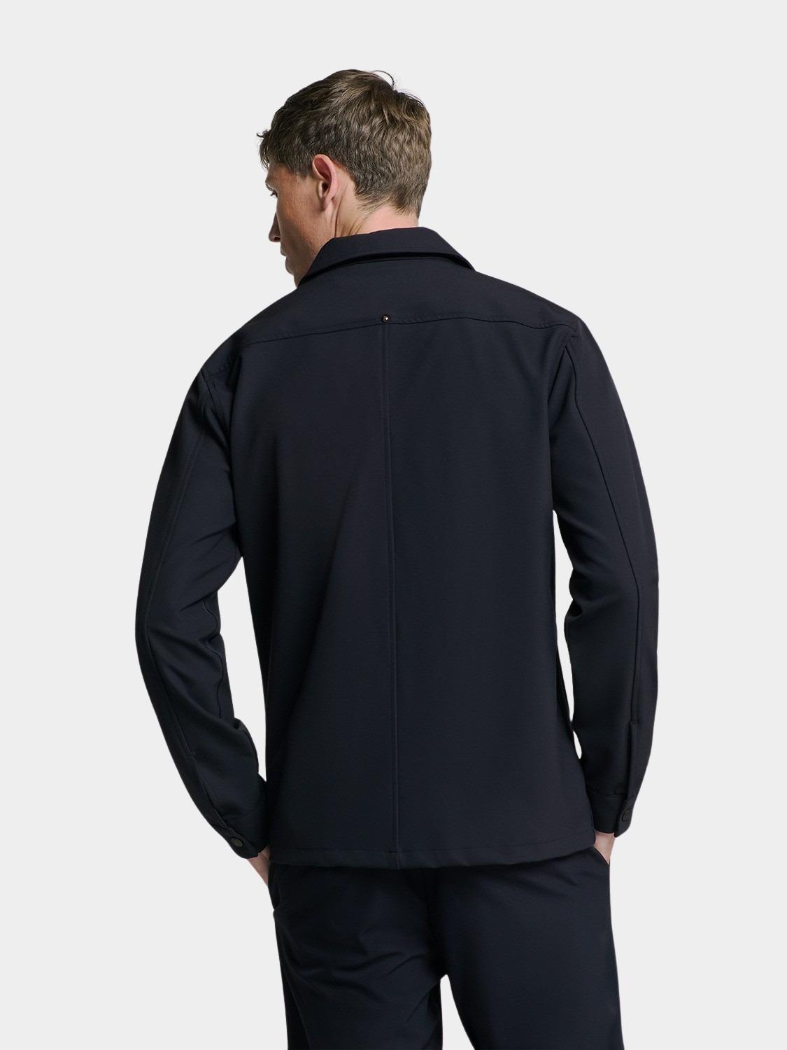 No Excess Overshirt Blauw  27510104/078