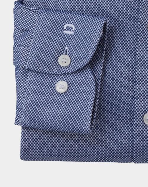 Olymp Business hemd lange mouw Blauw Level Five 209574/19