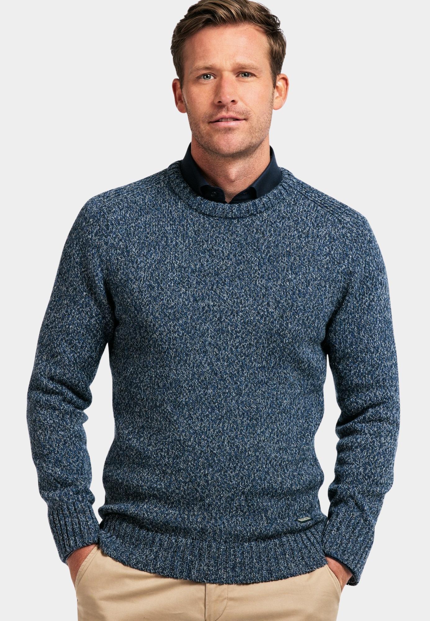 Baileys Pullover Blauw O-neck 428276/679