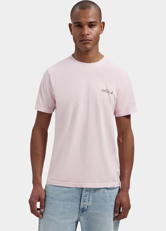 Dstrezzed T-shirt korte mouw Paars Nickolas Tee 203054-SS26/462