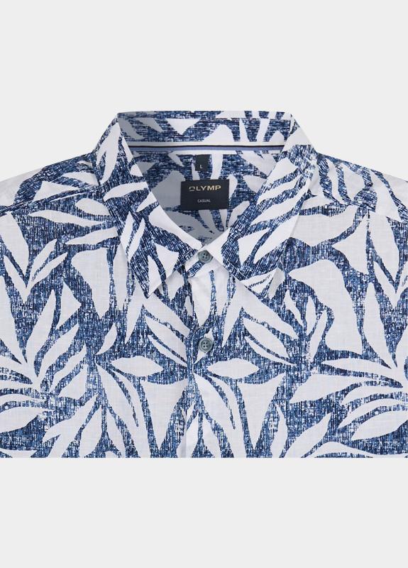 Olymp Overhemd heren Blauw Casual 408614/18