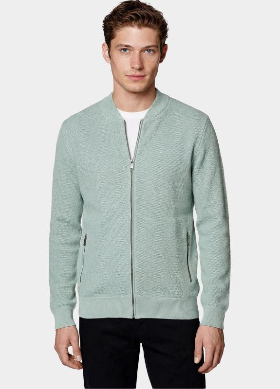 Bos Vest heren Groen  304/8121 Mint