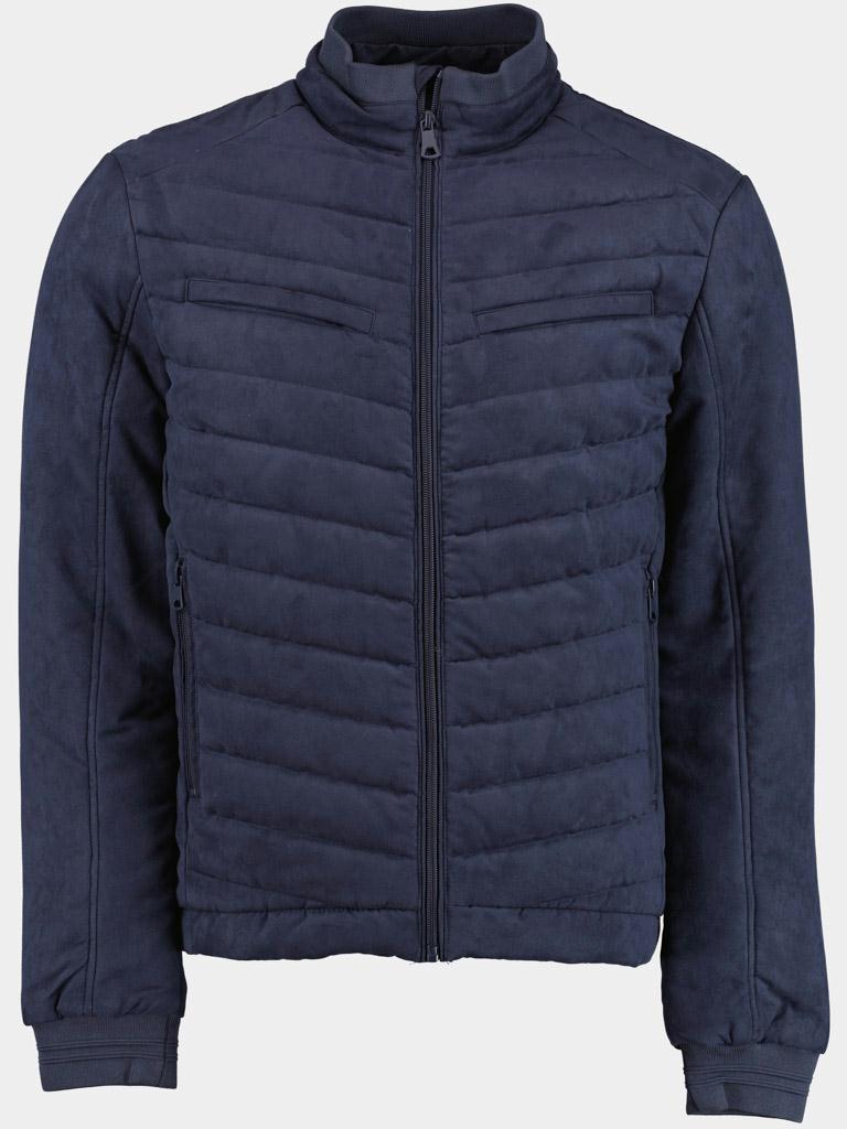 Scotland Blue Winterjack Blauw River Stepped Passetta Jacket 22301RI01SB/290 navy