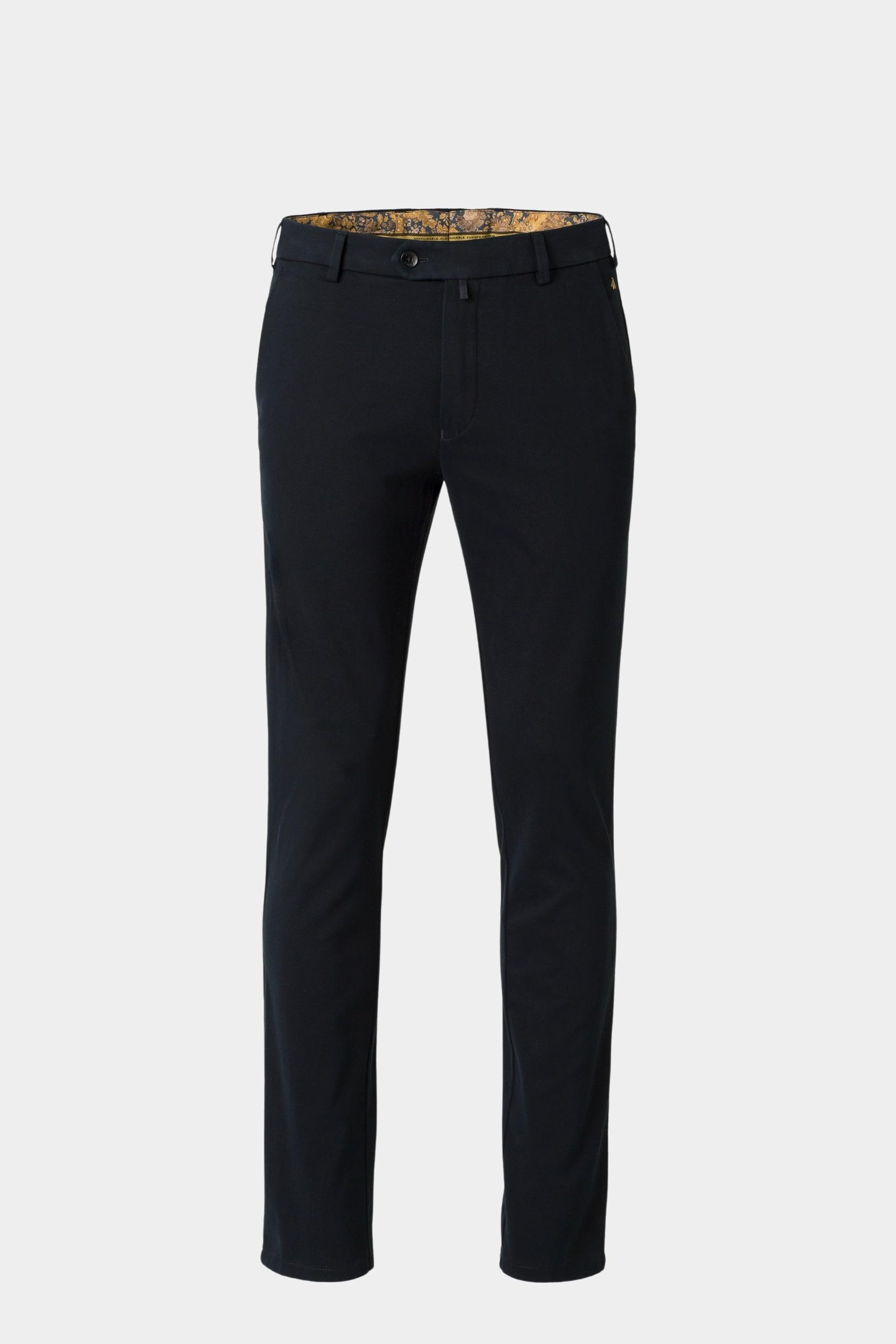 Meyer Katoenen Broek Blauw BONN Art.2-8609 1022860900/18