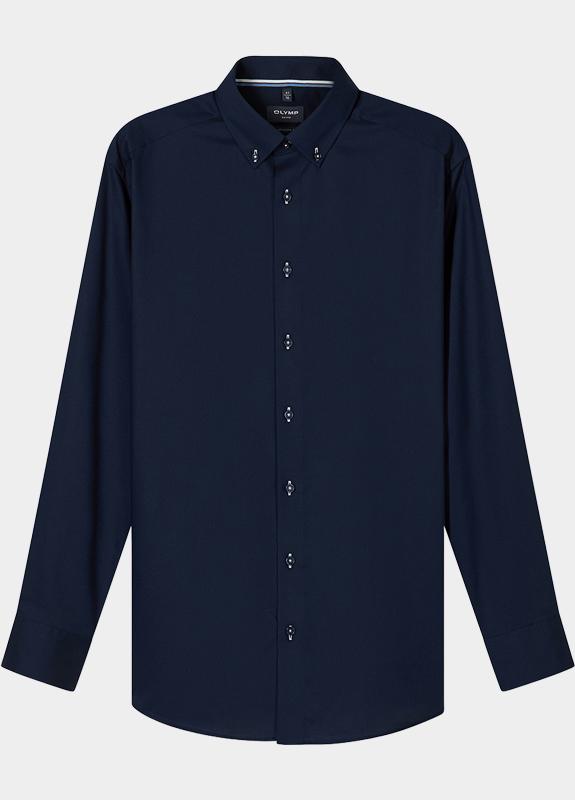 Olymp Zakelijk overhemd heren Blauw Luxor 129414/18