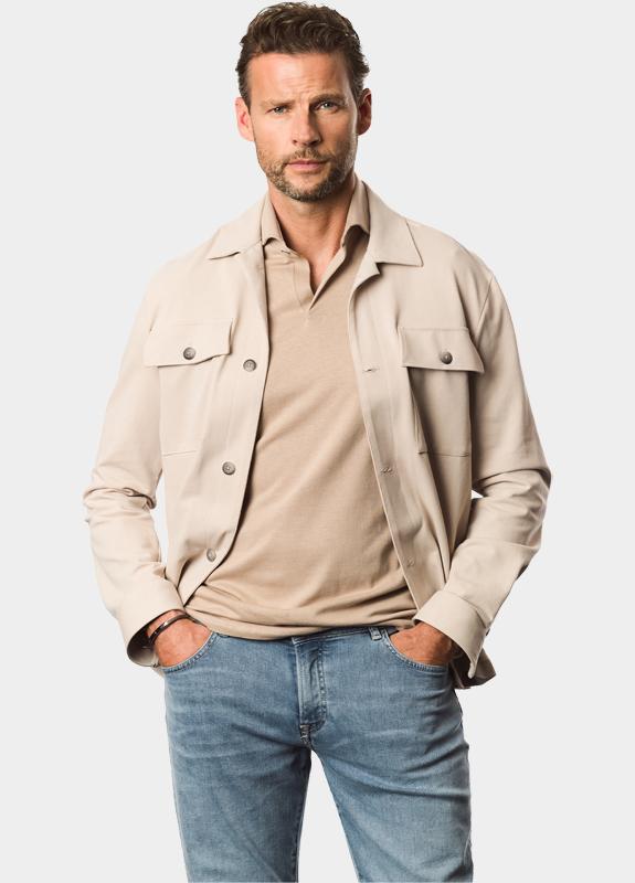 Ledub Overshirt Bruin  0143385/630-000-000