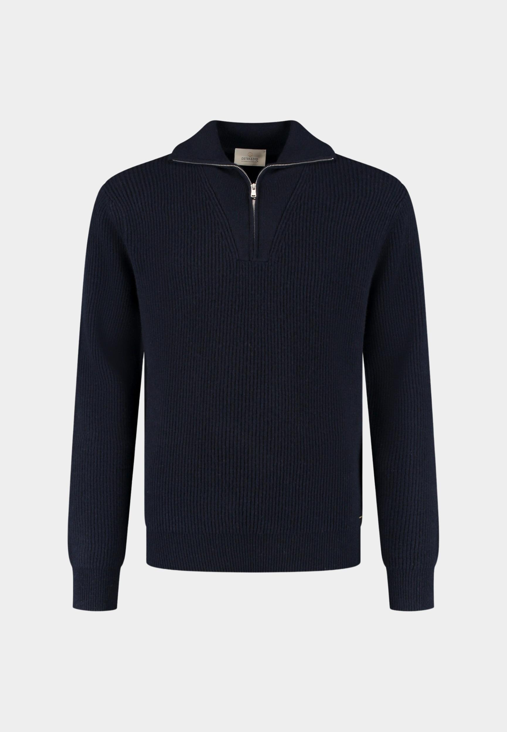 Dstrezzed Half Zip Blauw DS_Stefan Skipper 405939/649