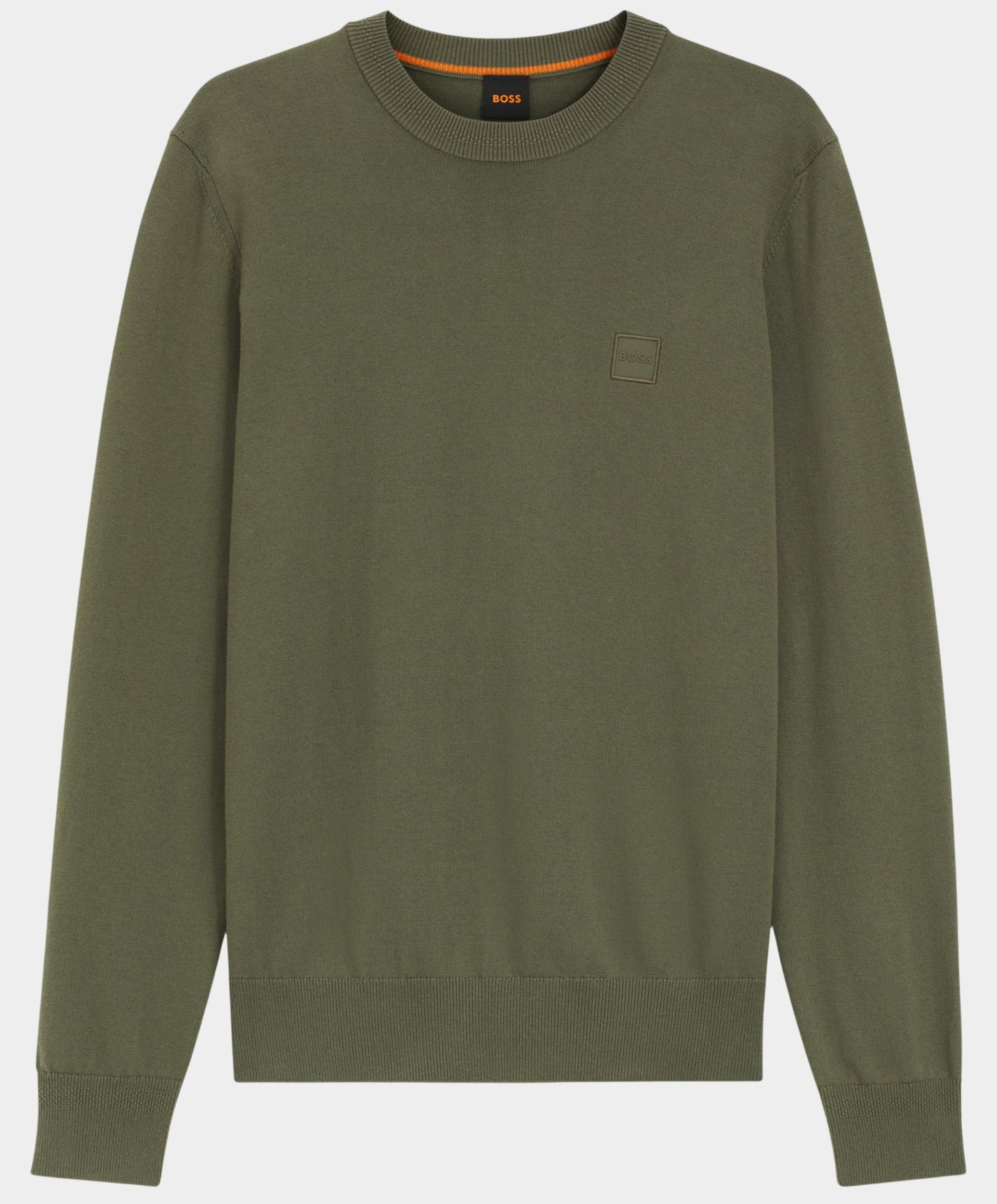 BOSS Orange Pullover Groen Kanovano_S 10265856 01 50527583/342