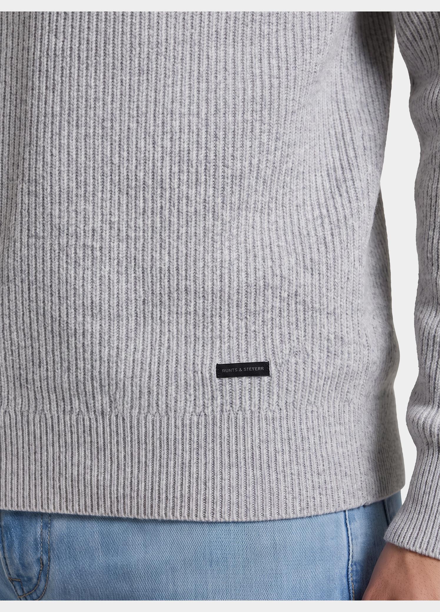 Born With Appetite Half Zip Grijs Kyle Halfzip BWA26305KY74/9507