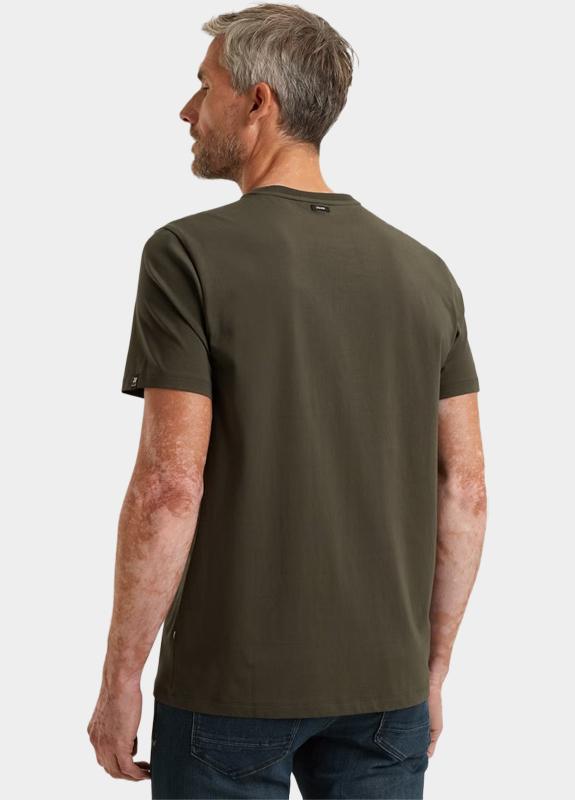 Vanguard T-shirt korte mouw Grijs Short sleeve r-neck cotton el VTSS2511520/9161