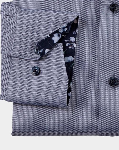 Olymp Business hemd lange mouw Blauw Luxor 120674/18