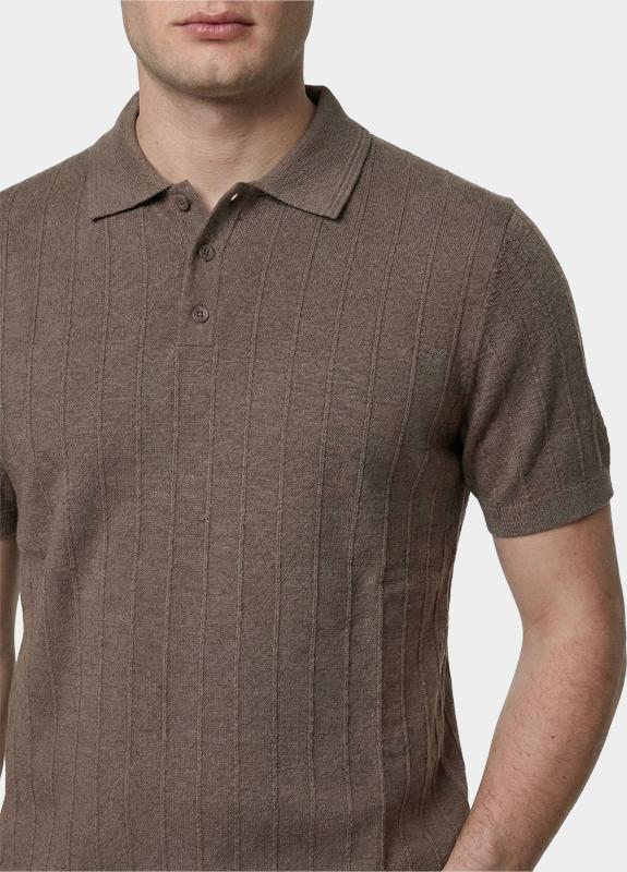 Bos Polo heren Bruin  323/8017 Mokka