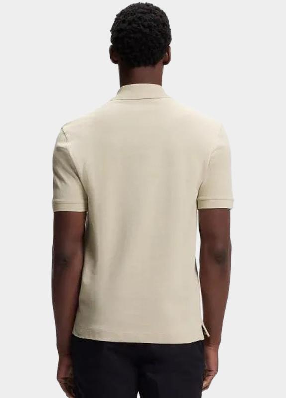 BOSS Black Polo korte mouw Beige Pallas 10278258 01 50553564/286