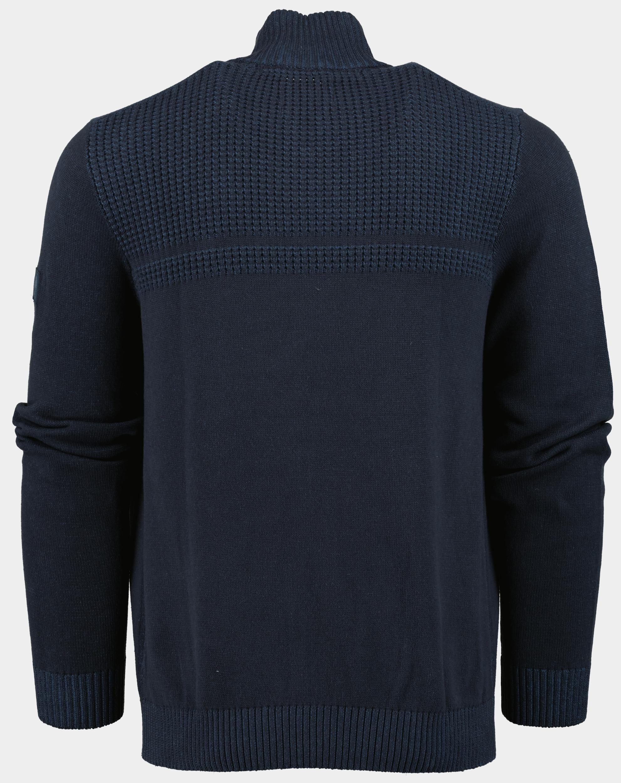 Lerros Vest Blauw STRICKJACKE 2495507/485