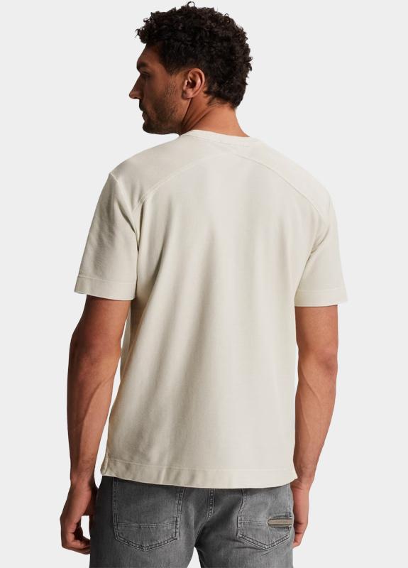 Cast Iron T-shirt korte mouw Wit Short sleeve r-neck regular f CTSS2602509/7178