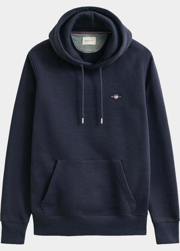 Gant Hoodie heren Blauw Shield hoodie 2007058/433