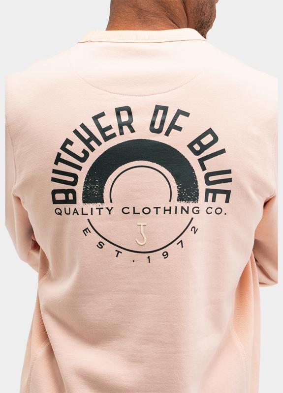 Butcher of Blue Pullover Paars Army Circle M2613054/516