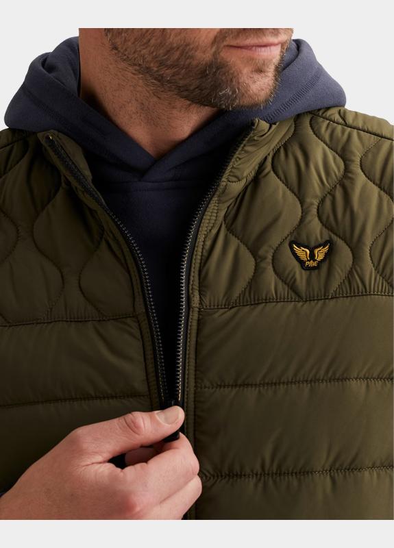 PME Legend Bodywarmer heren Groen Bodywarmer YETLINER - Shader PBW2602100/6415