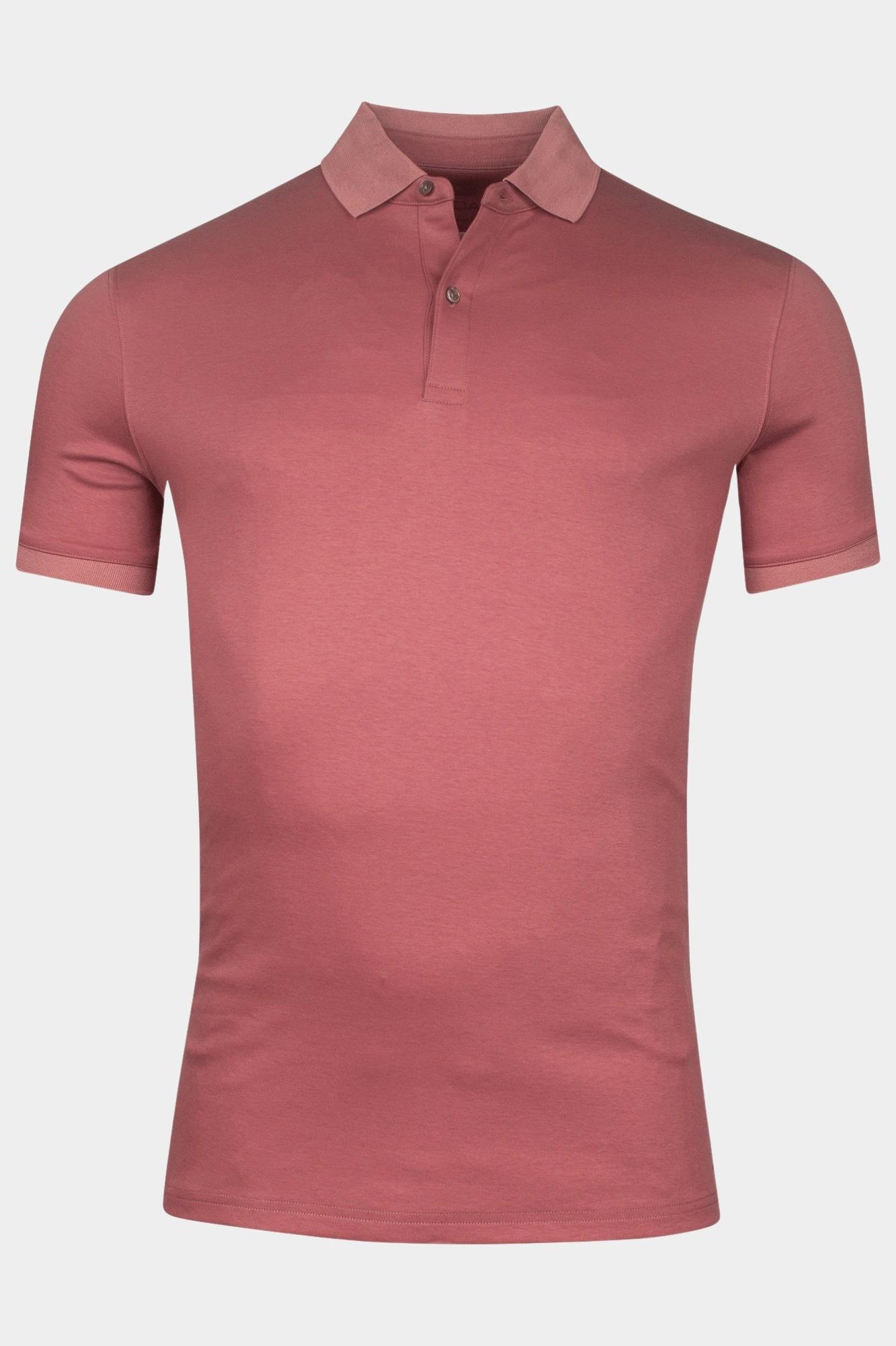 Giordano Polo korte mouw Paars Lino short sleeve polo Liquid 516578/40