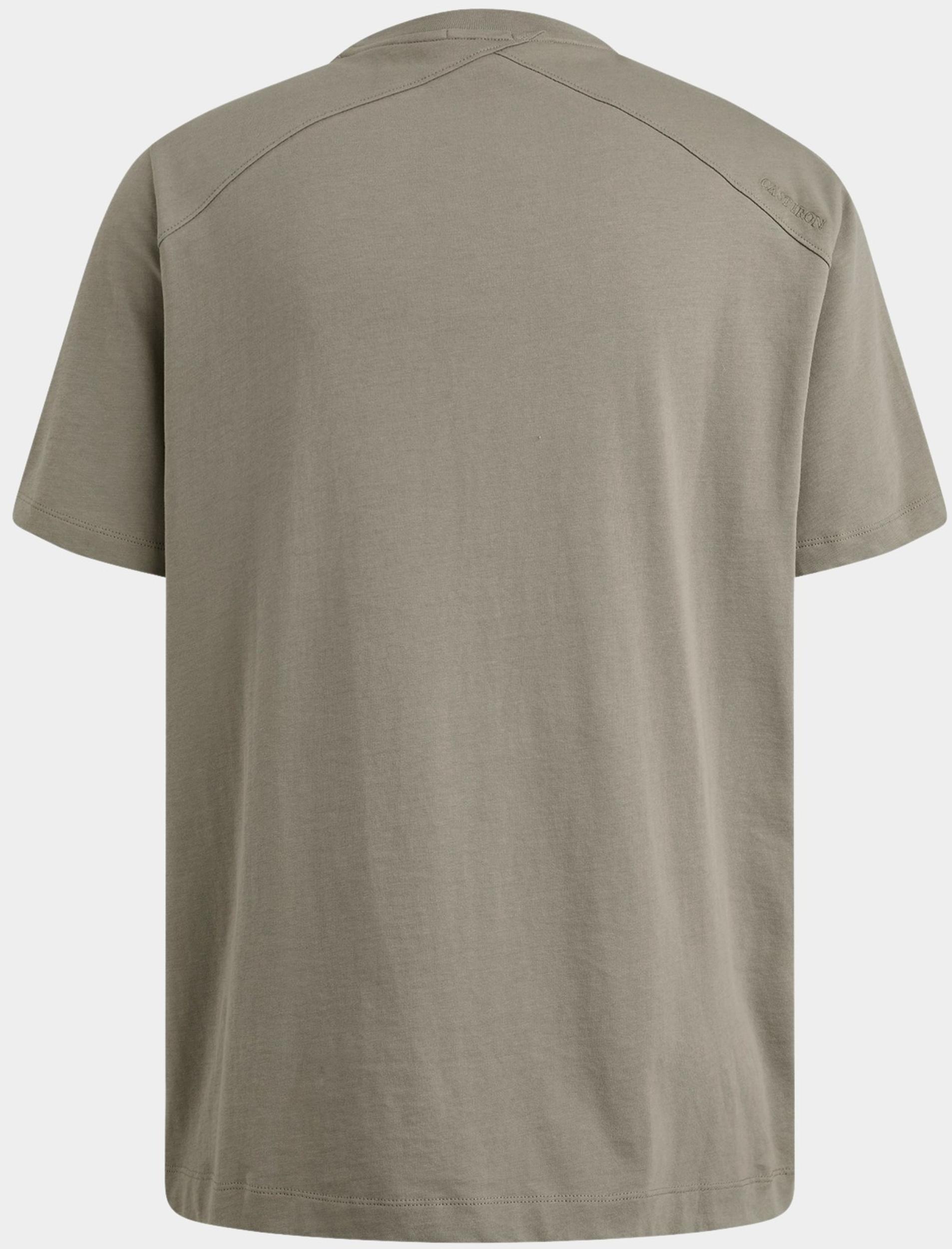Cast Iron T-shirt korte mouw Grijs Short sleeve r-neck regular f CTSS2505586/9032