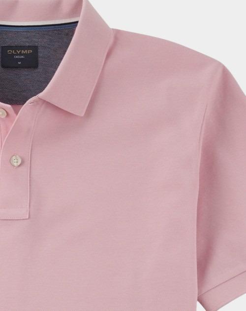 Olymp Polo korte mouw Roze Polo PiquÃ© solid 540952/30