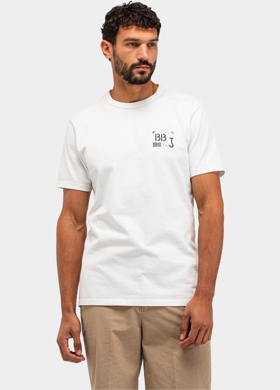 Butcher of Blue T-shirt korte mouw Wit Army Stencil M2612005/112